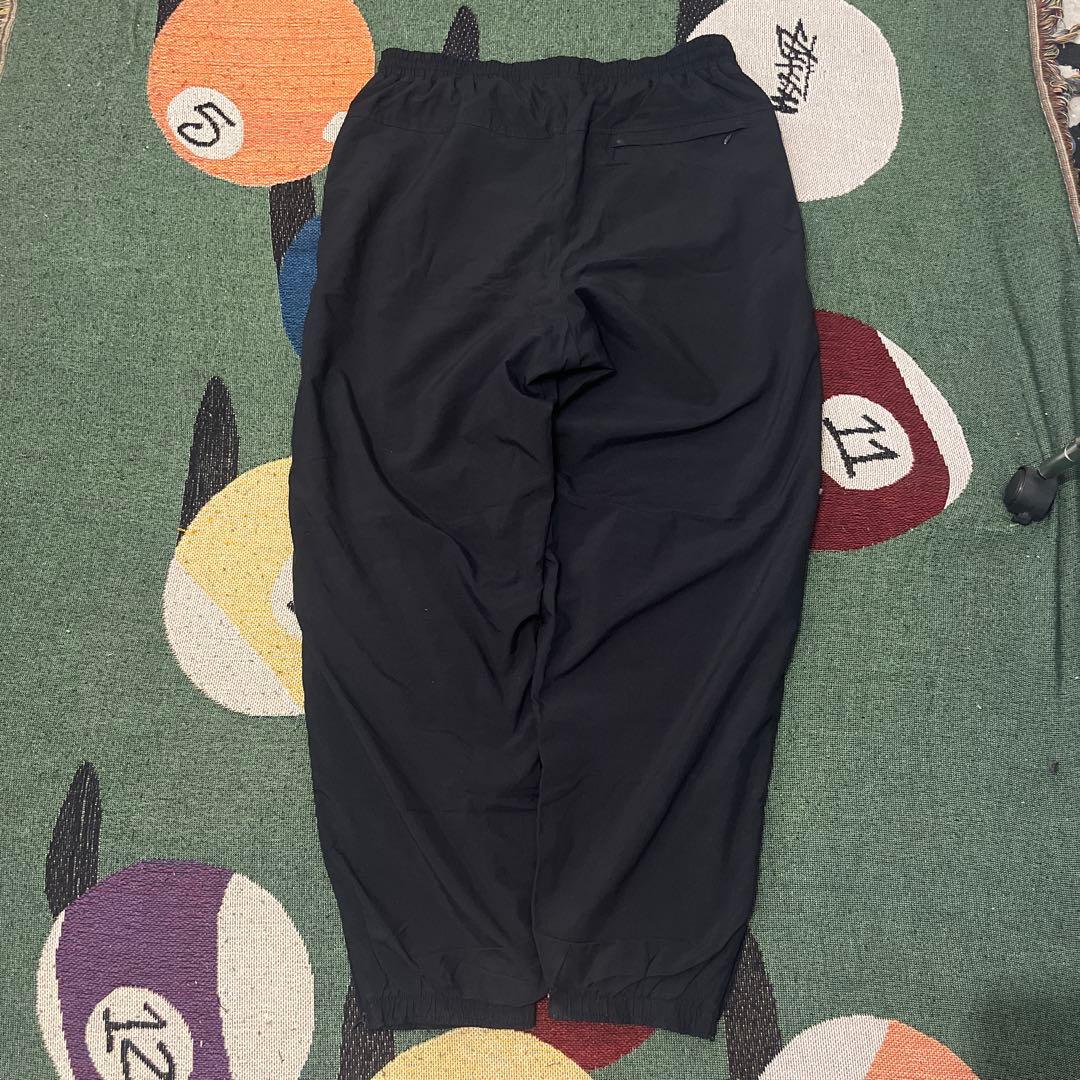 90s old nike ナイロンパンツ　ワイド　バギー　テック 古着　黒