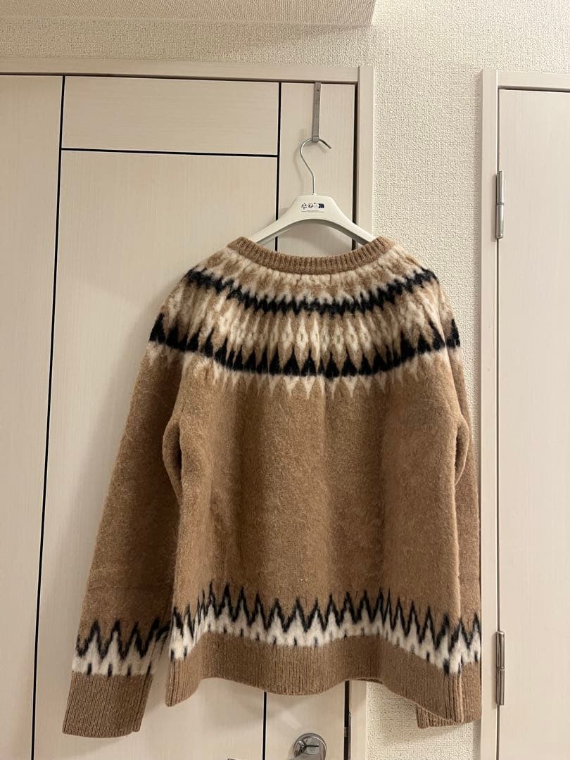 ノルディックニットカーディガン