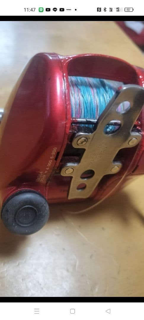 シーボーグ300リール用バッテリーセットにオマケ付き