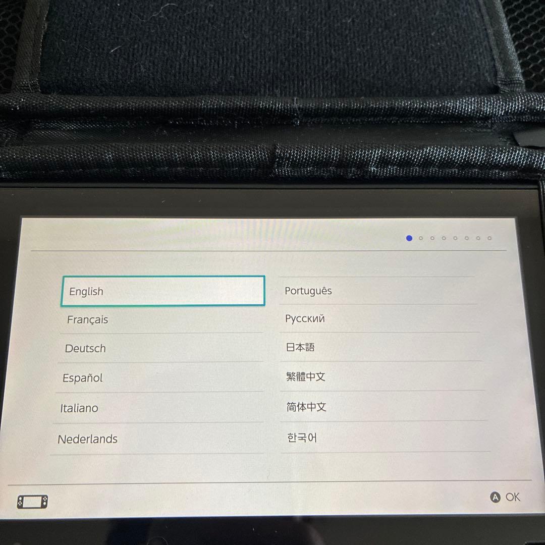 Nintendo Switch本体　ケース付き　sdカード付き