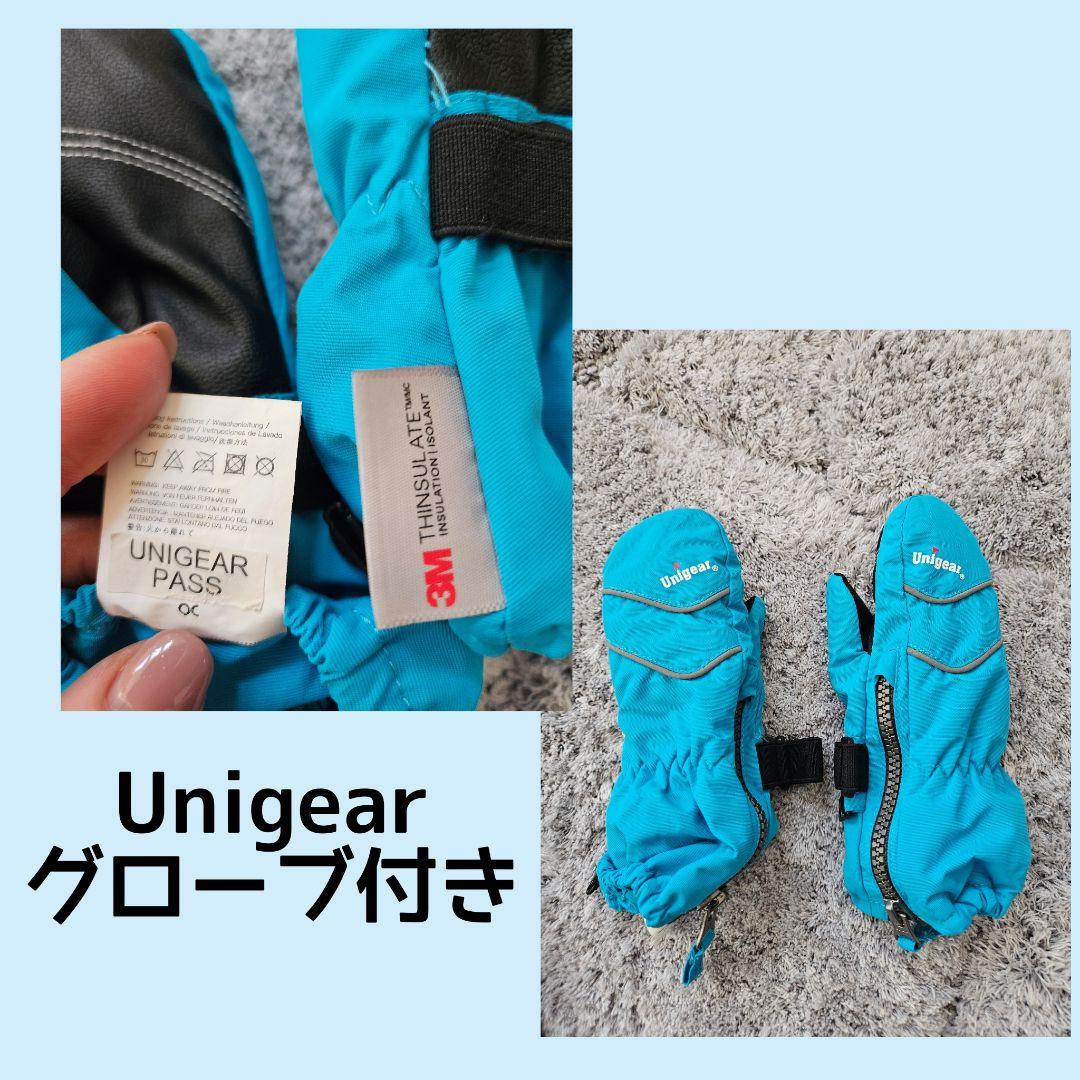 ★極美品★phenix 子供用スキーウェアセット 120cmおまけのグローブ付