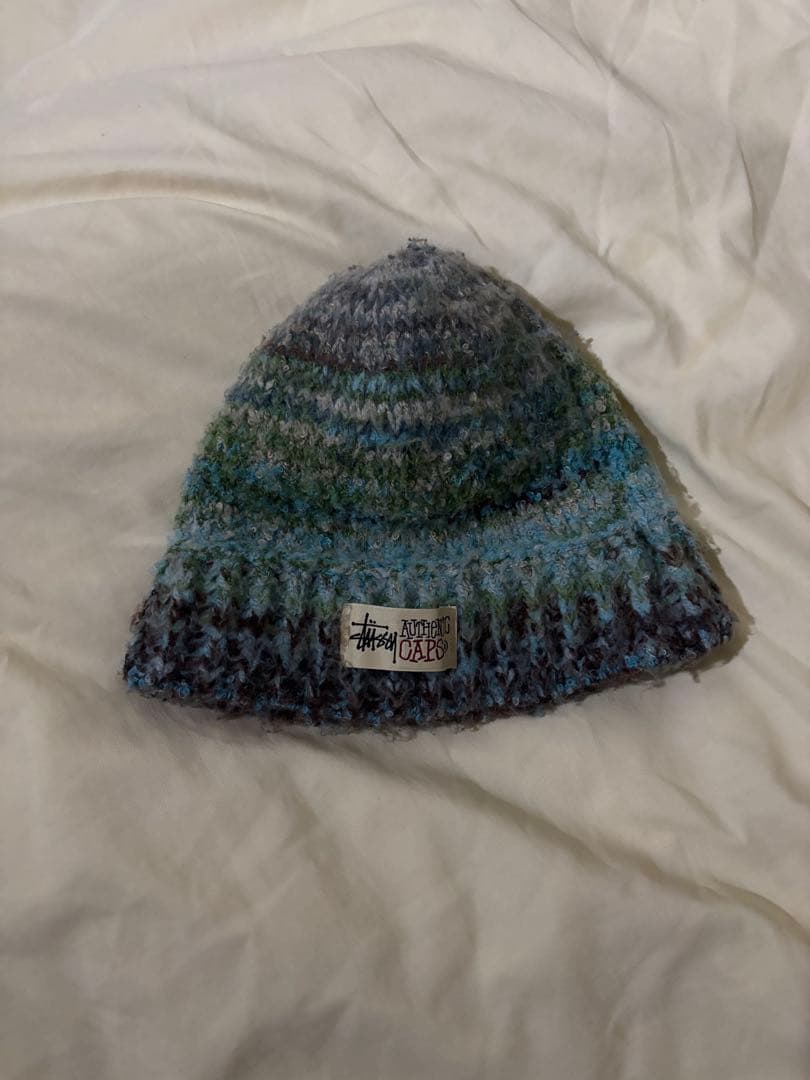 即完売　STUSSY SKULLCAP TEXTURED YARN ビーニー