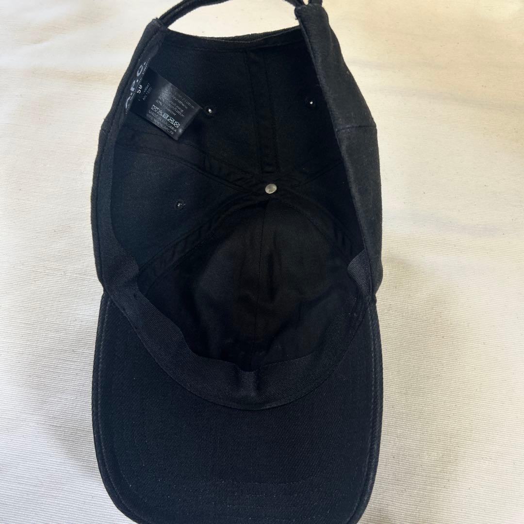 A.P.C. 【美品】 ベースボールコットンストレッチキャップ　BLACK