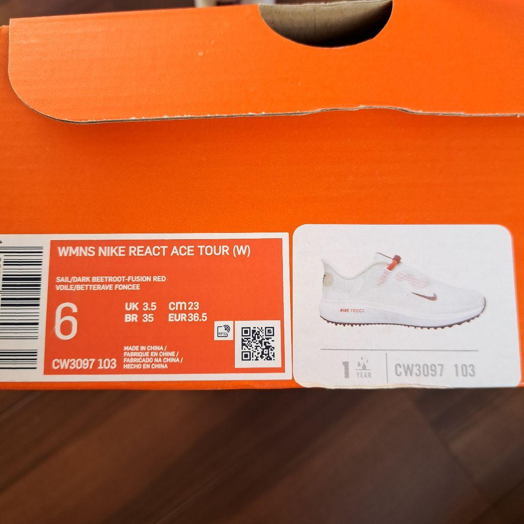 新品　ナイキ(NIKE)(レディース)ゴルフシューズ リアクト エース ツアー