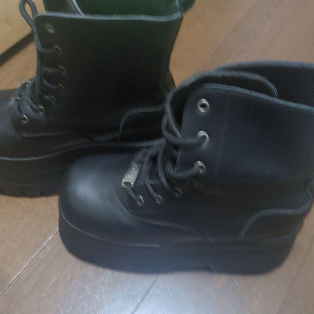 厚底 ブーツ