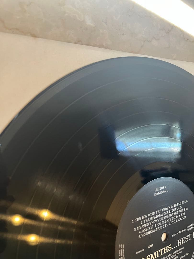 THE SMITHS BEST II UK盤アナログレコード
