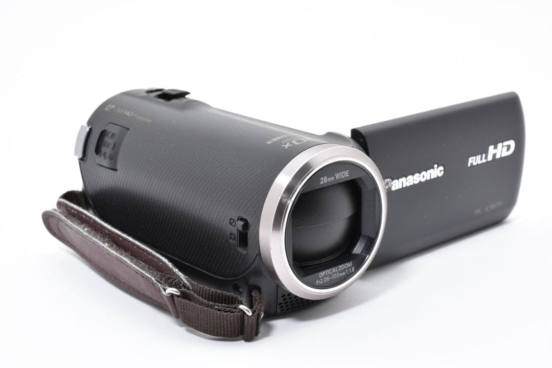 【美品】Panasonic ビデオカメラ HC-V360M ブラック　動作OK