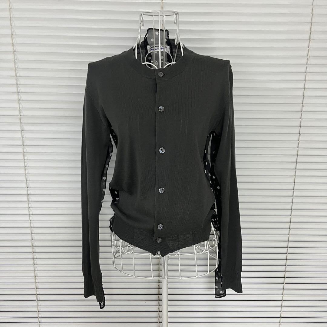 【希少イタリア生産】 COMME des GARÇONS カーディガン