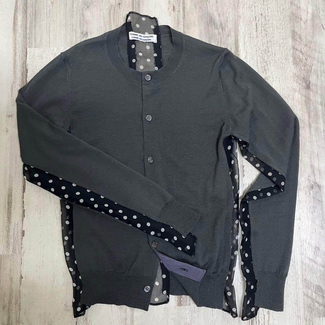 【希少イタリア生産】 COMME des GARÇONS カーディガン
