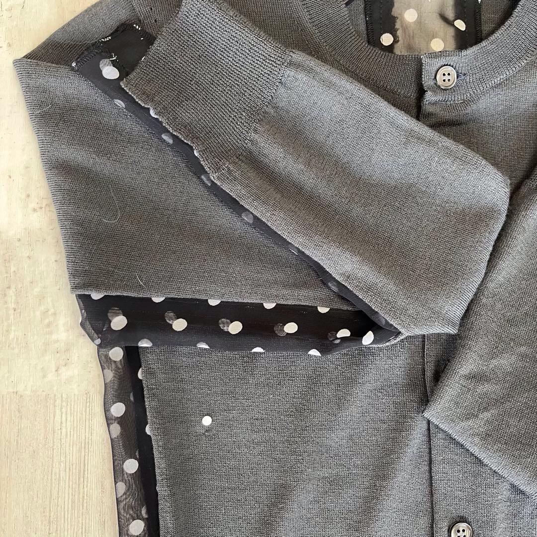 【希少イタリア生産】 COMME des GARÇONS カーディガン