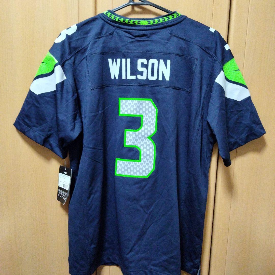 タグ付き未使用品　NFL シーホークス ラッセル・ウィルソン NIKE XL