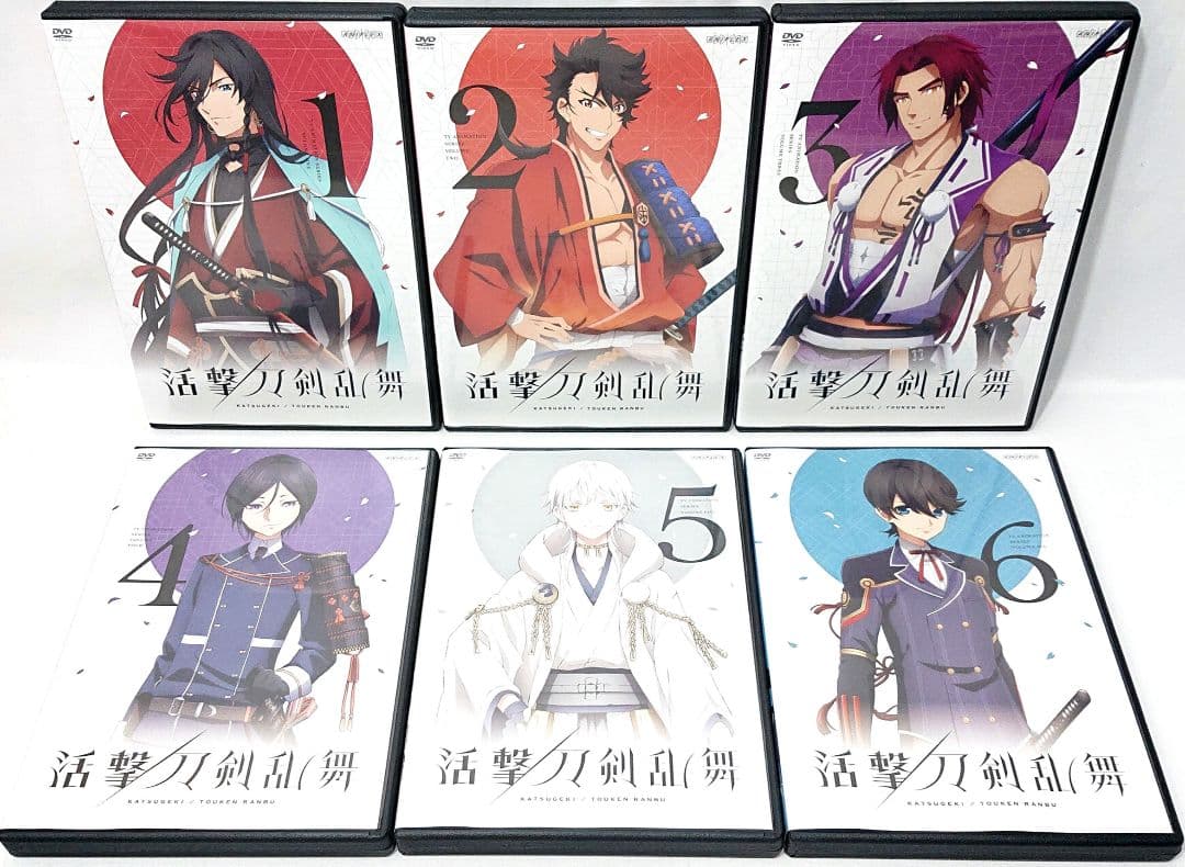 刀剣乱舞/幕間回想録【1期+2期+3期】DVD 全19巻