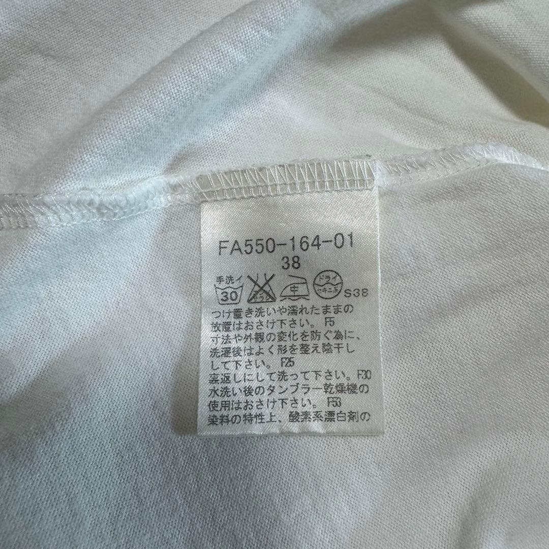 BURBERRY BLUE LABEL ノバチェック 襟リボン 半袖カットソー
