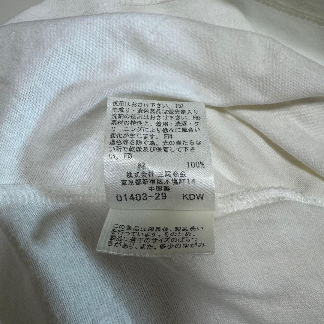 BURBERRY BLUE LABEL ノバチェック 襟リボン 半袖カットソー