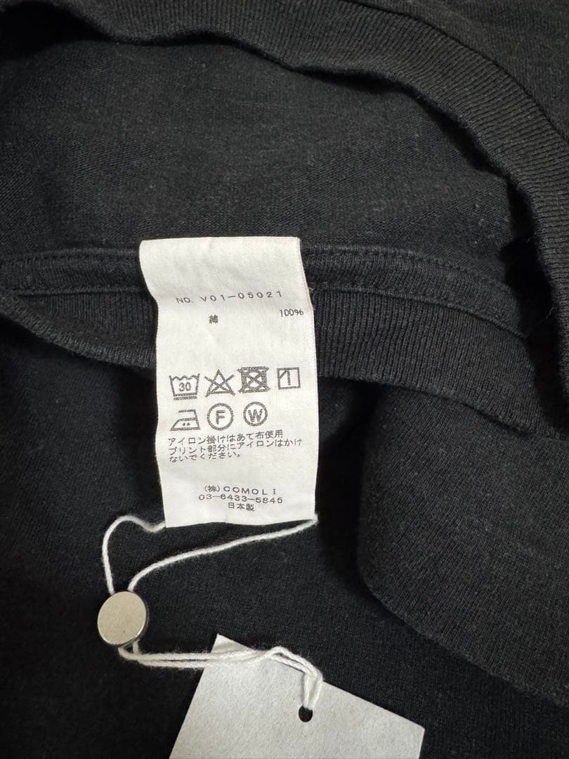 希少　新品未使用　COMOLI Nine Inch Nails Tシャツ　3