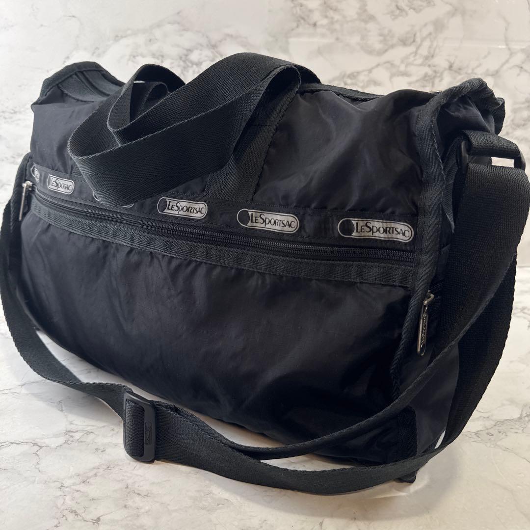 LESPORTSAC レスポートサック ボストンバッグ 黒(ブラック)