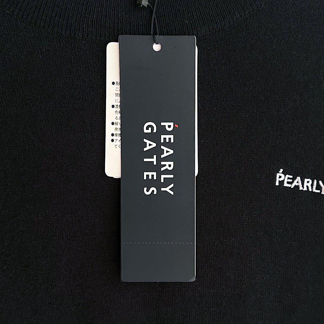 534★パーリーゲイツ 定価41,800円カシミヤニット セーター紺 サイズ7