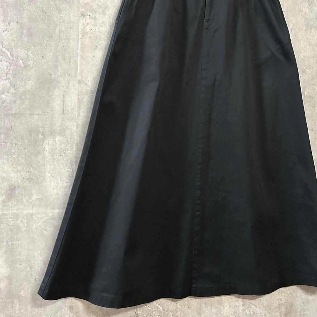 foufou themuseum美シルエットブラックスカートスタイルアップ S