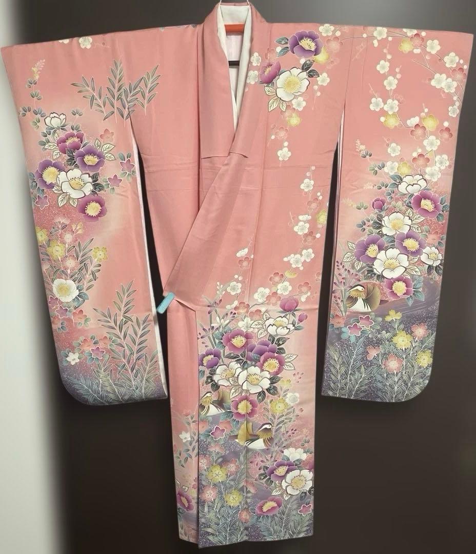 振袖フルセット　ピンク　清楚可愛い　成人式