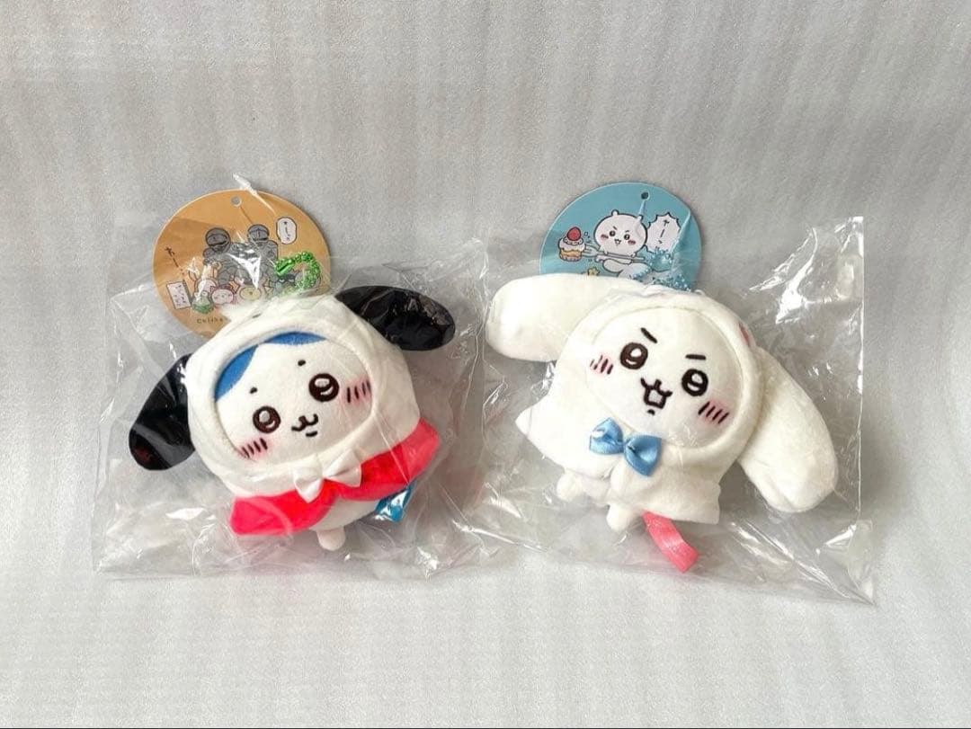 ちいかわ サンリオ キャラクターズ マスコット 全7種 セット ぬいぐるみ