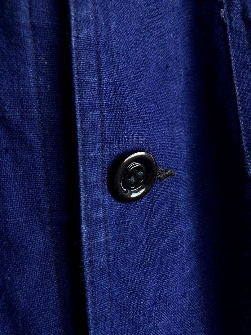 ジャケット・アウター 40s French Vintage Indigo Metis Work JKT