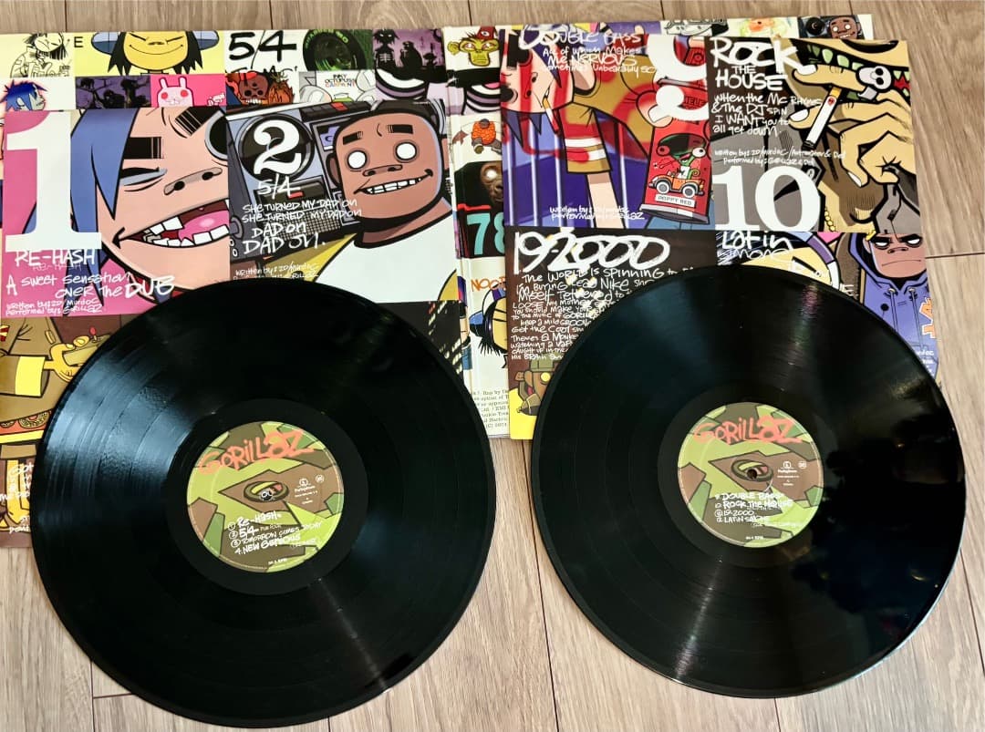 Gorillaz デビューアルバム　レコード　ゴリラズ
