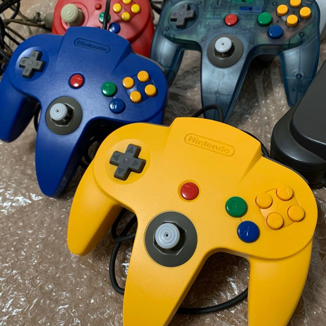完動品 64本体 メモリー拡張パック付 コントローラー9個 豪華セット ゼルダ