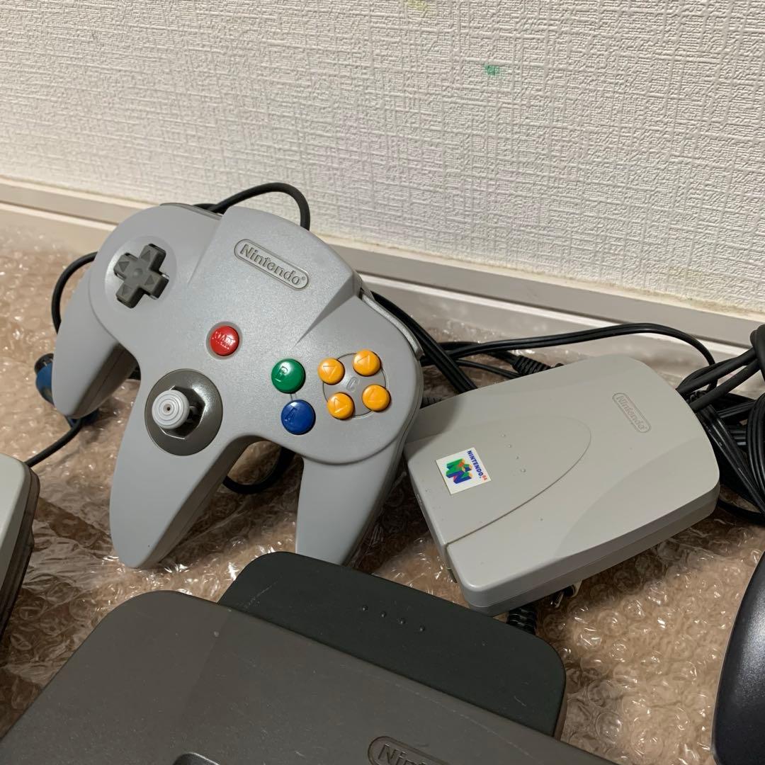 完動品 64本体 メモリー拡張パック付 コントローラー9個 豪華セット ゼルダ