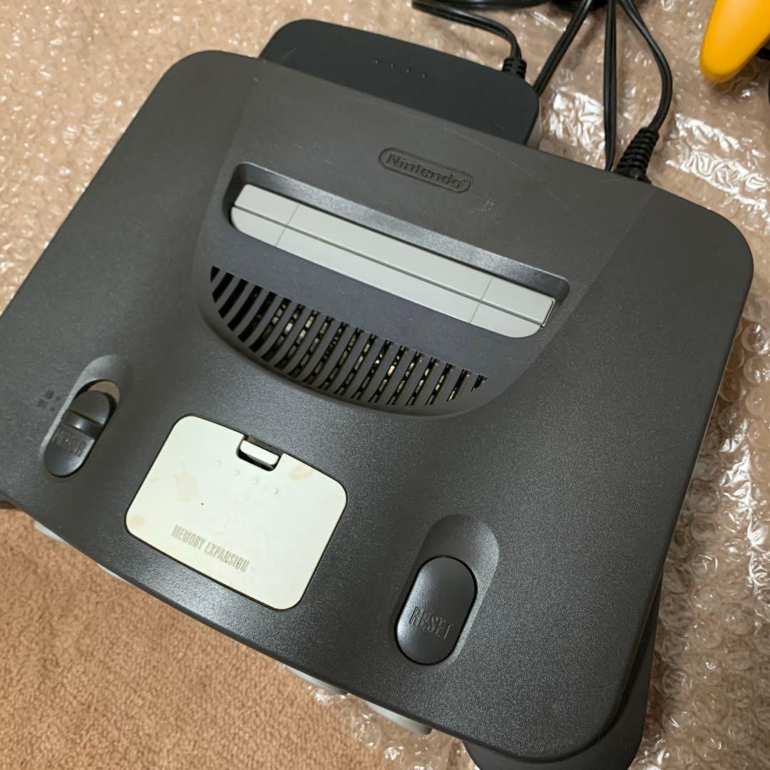 完動品 64本体 メモリー拡張パック付 コントローラー9個 豪華セット ゼルダ