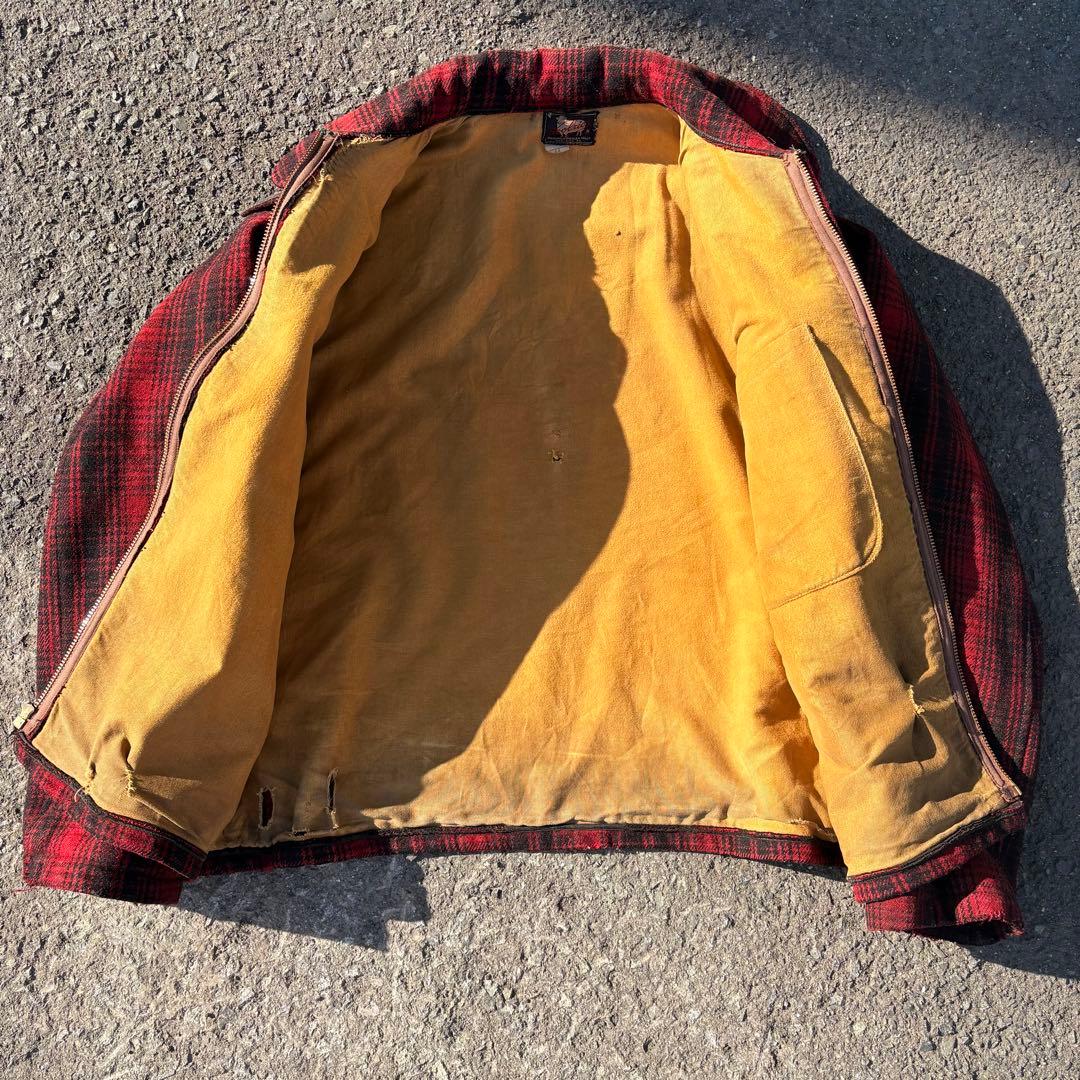 中*べ様 【希少】50s WOOLRICH マッキーノスポーツジャケット