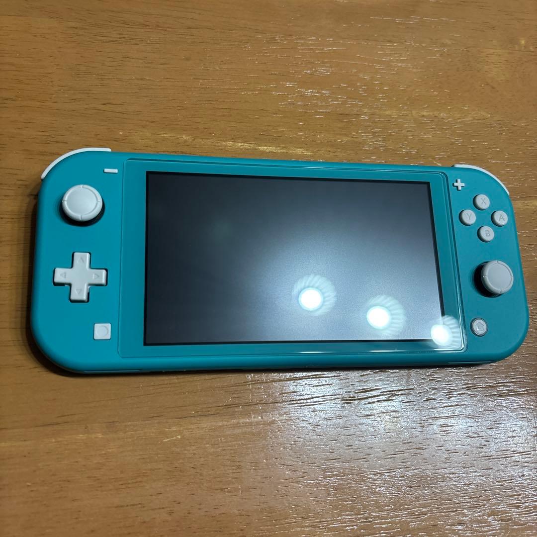 ケ*ー様 【美品】Nintendo Switch Lite ターコイズ　充電スタ