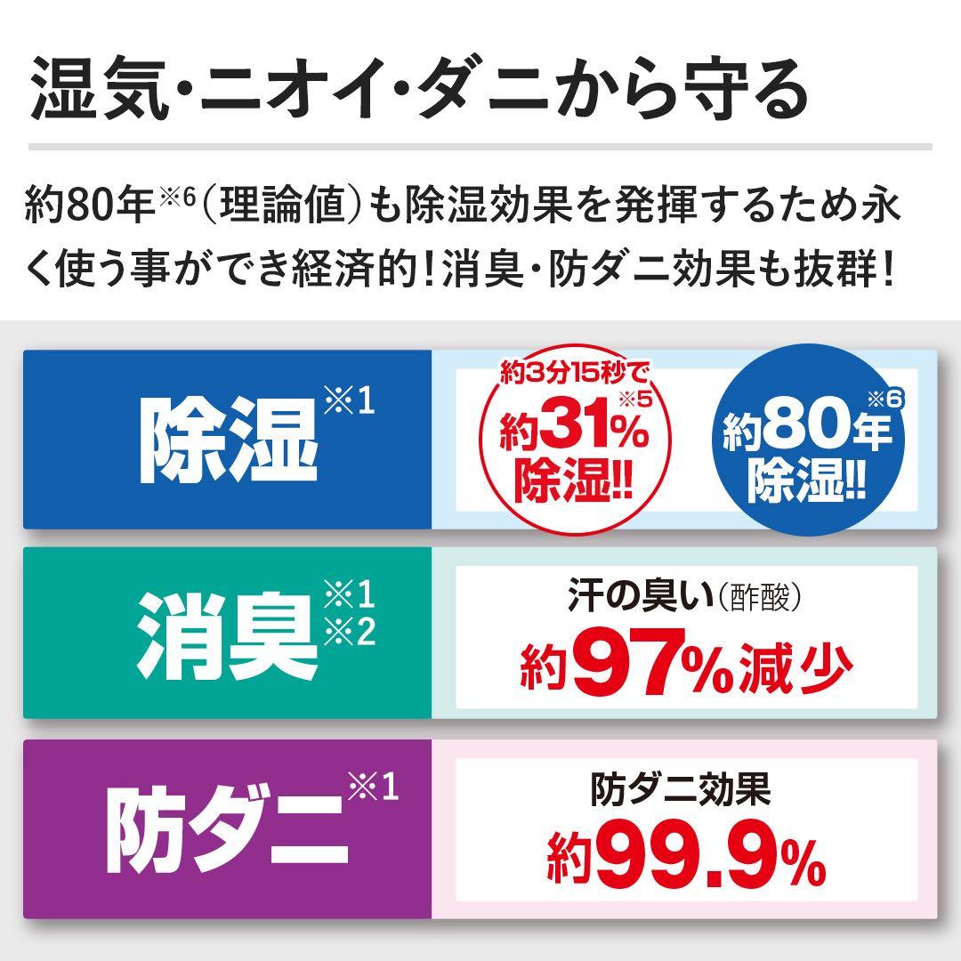 新品未開封：帝人カラッと収納ケースプレミアム 2025年版 ジャパネット