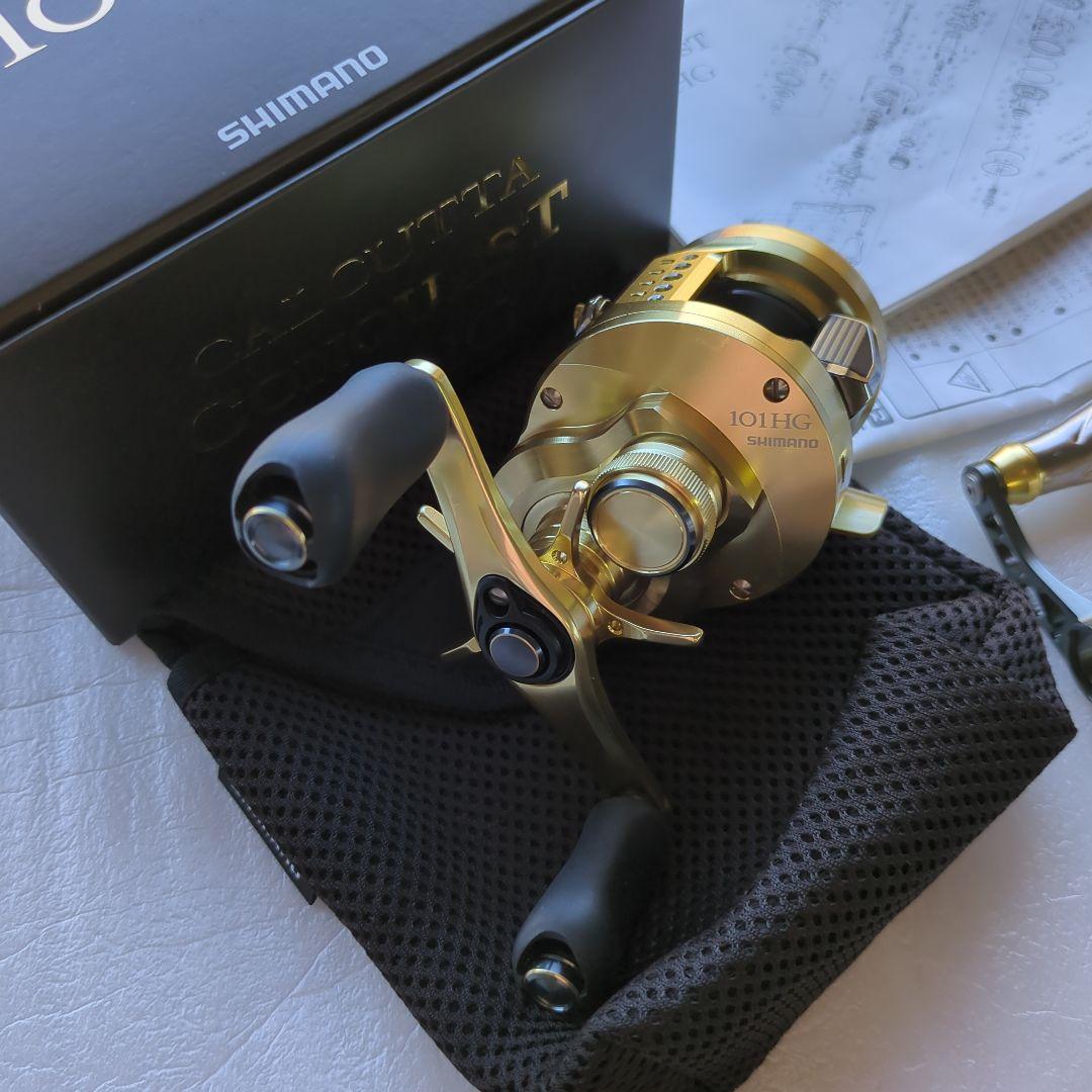SHIMANO CALCUTTA CONQUEST 101HG　リブレハンドル付