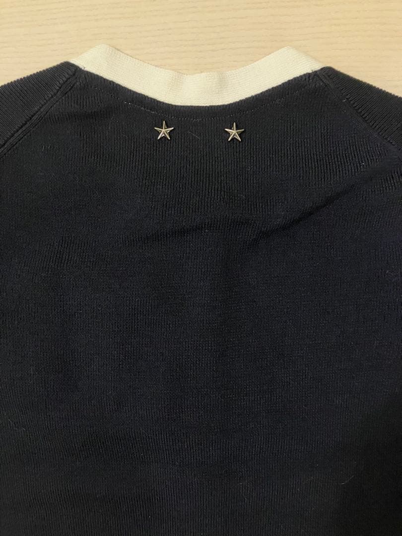 即日発送　最安値　B. CLUB TIE CARDIGAN　NAVY