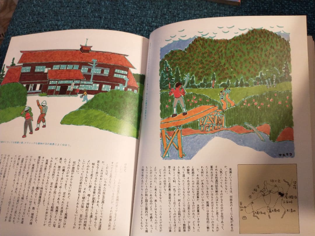 ▼希少 小林泰彦 画文集 低山徘徊 低山再会 日本百低山 登山 山と渓谷 ④a