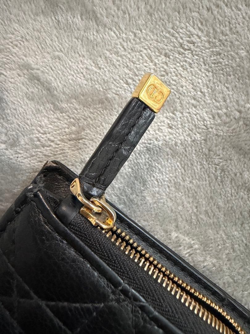 Dior Caro Dahlia ウォレット カナージュ 財布　二つ折り