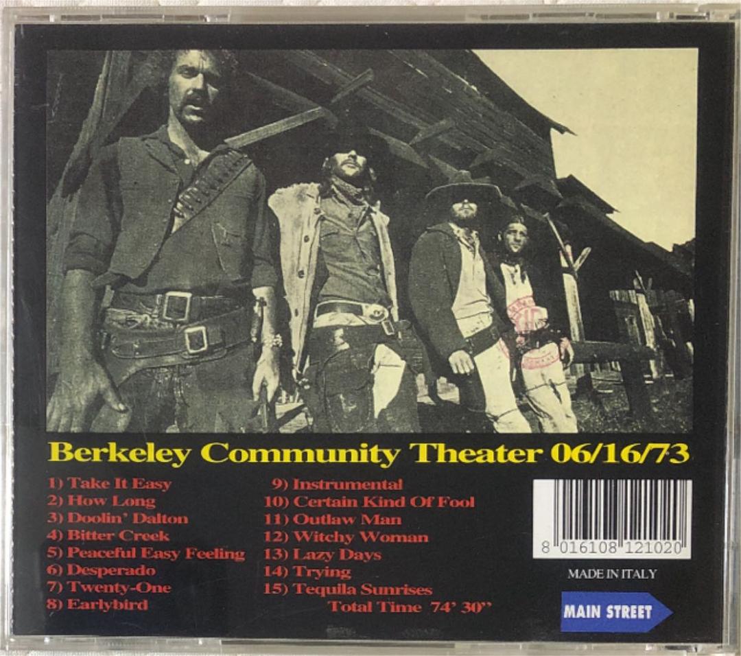 EAGLES/イーグルス/ WANTED/ Berkeley 1973