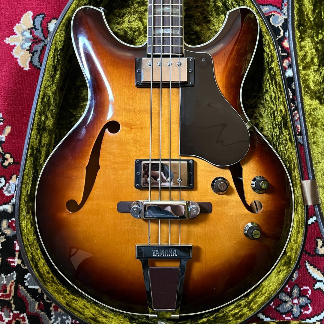 YAMAHA SA-75 1973年製 セミアコベース 純正ハードケース付属