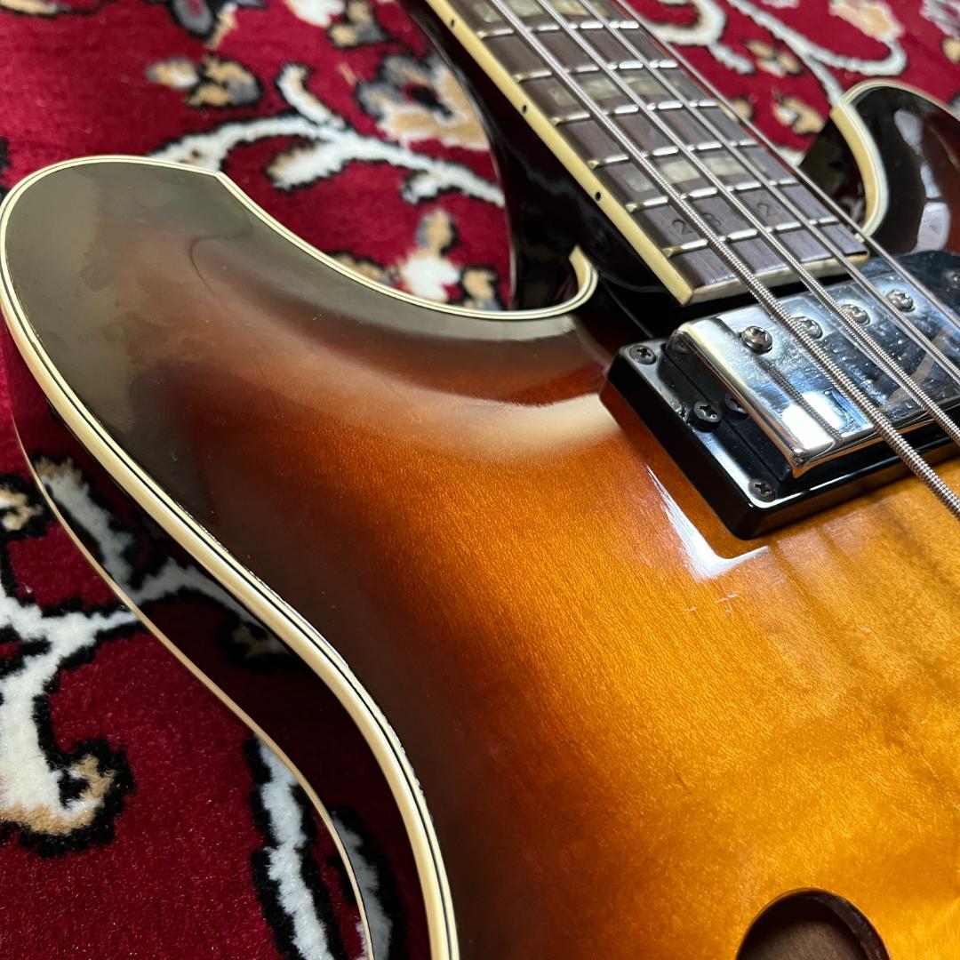 YAMAHA SA-75 1973年製 セミアコベース 純正ハードケース付属
