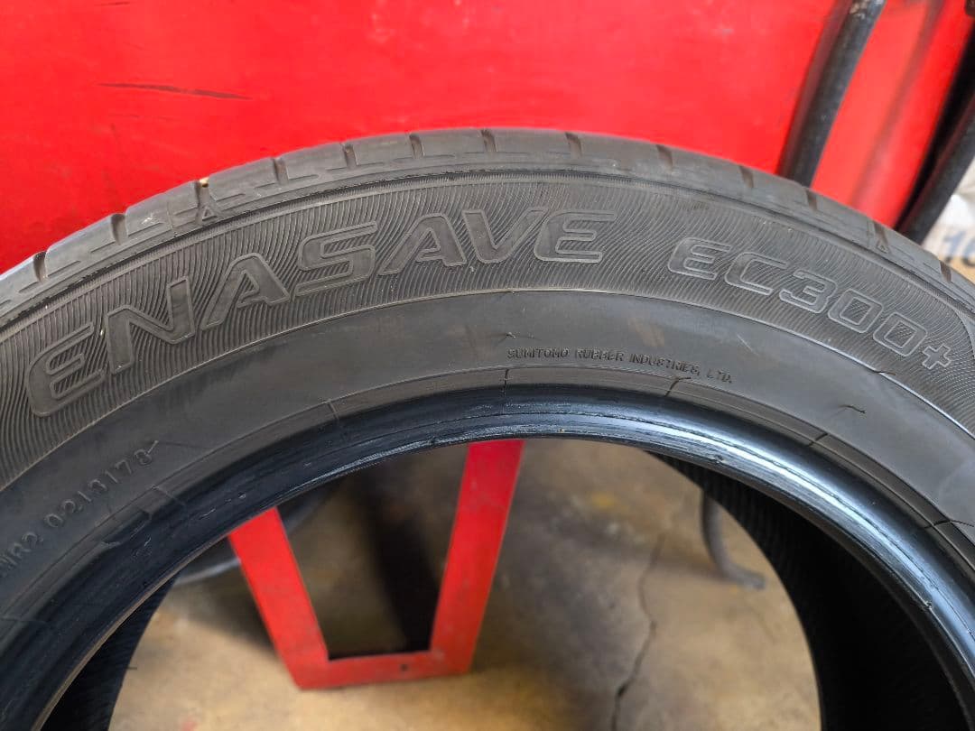 185/60r15 DUNLOP　EC300+　4本セット