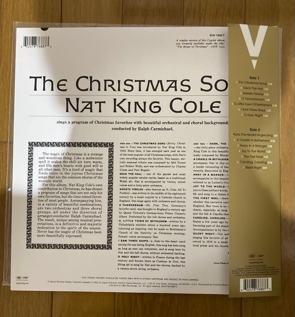 稀少AAA最高音質クリスマスNat King Coleナットキングレコード