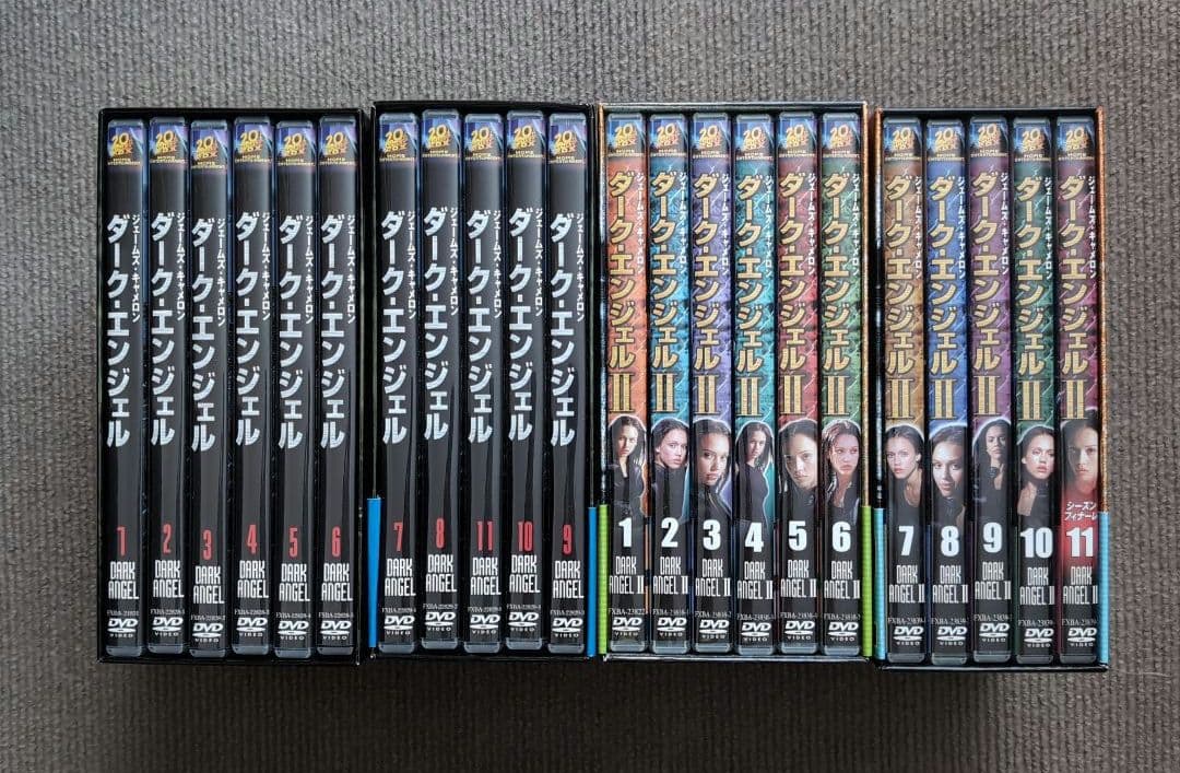 美品★ダークエンジェルシーズン１シーズン２DARKANGELDVD-BOXセット