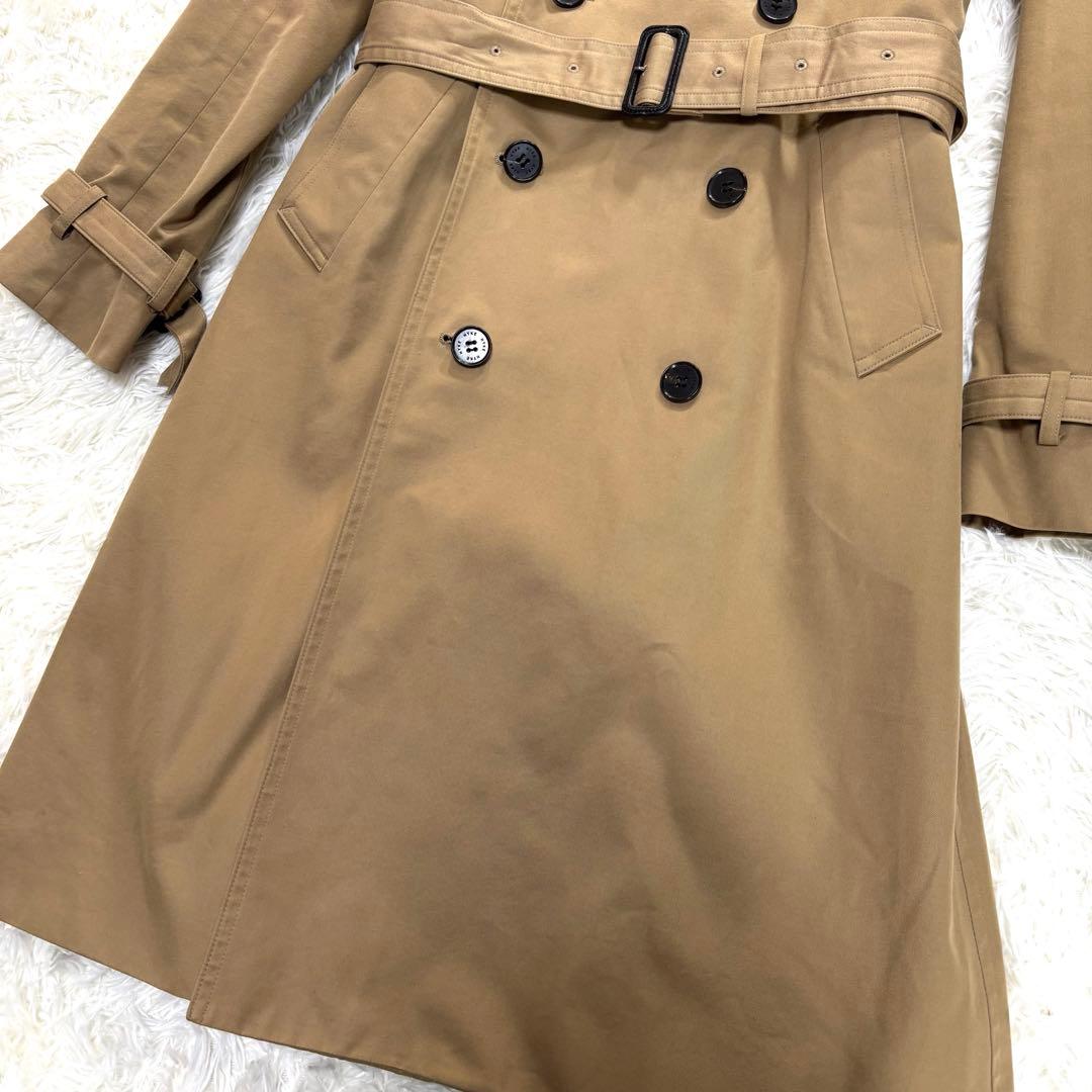 HYKE トレンチコート タイトフィット ベージュ Lサイズ