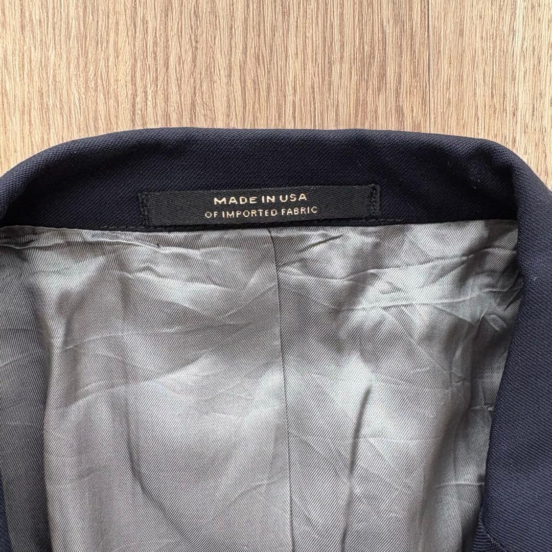 【美品/米国製】L相当 HART SCHAFFNER MARX 紺ブレ 金ボタン