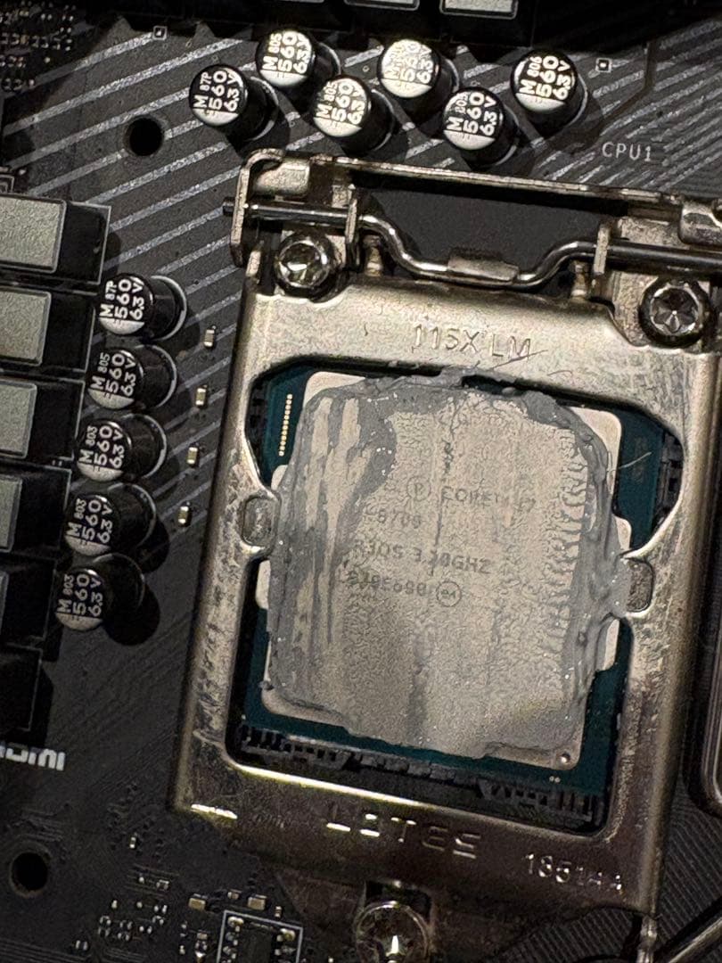 Intel Core i7 8700 + MSI Z390 セット