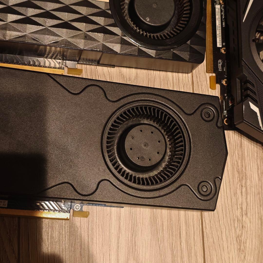 ジャンク・まとめ売りグラボ 4枚セット (RX570/GTX1060,970)
