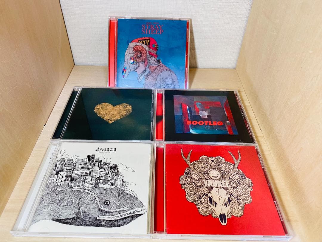【ステッカー付】米津玄師 CD アルバム 5枚セット