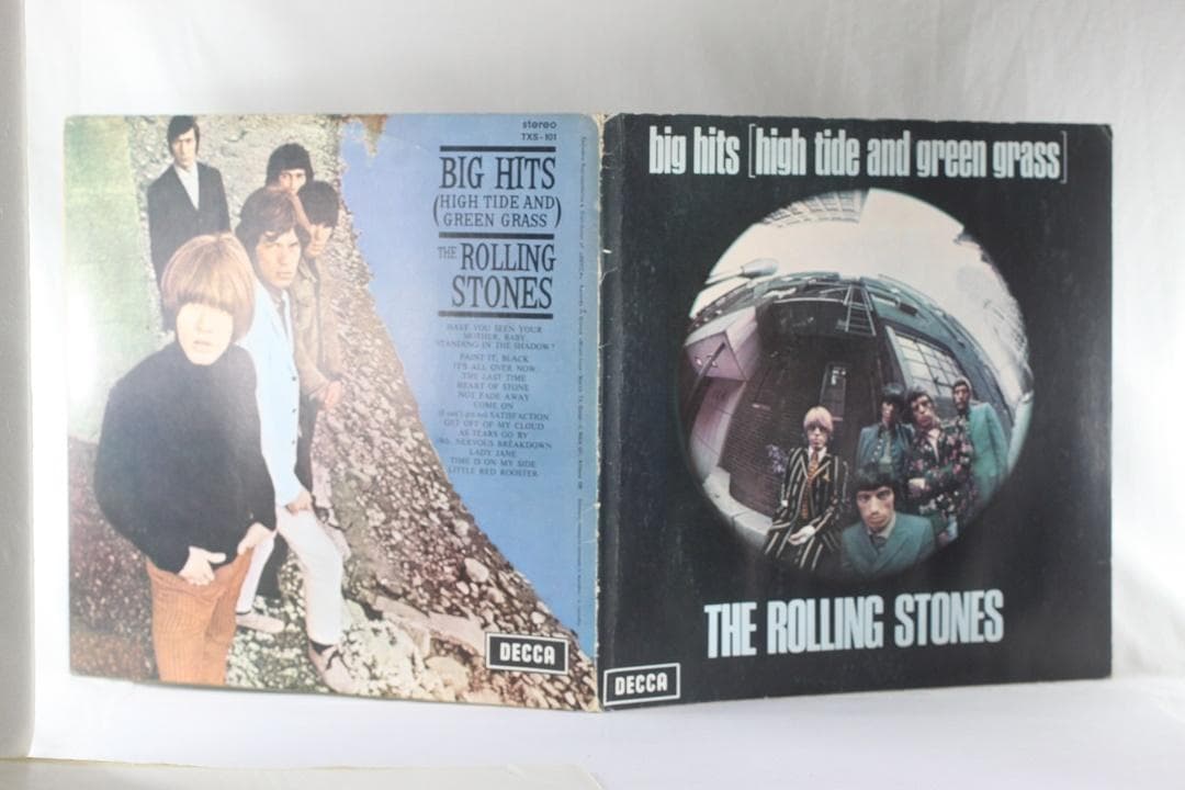 The Rolling Stones Big Hits ギリシャ盤LP ステレオ