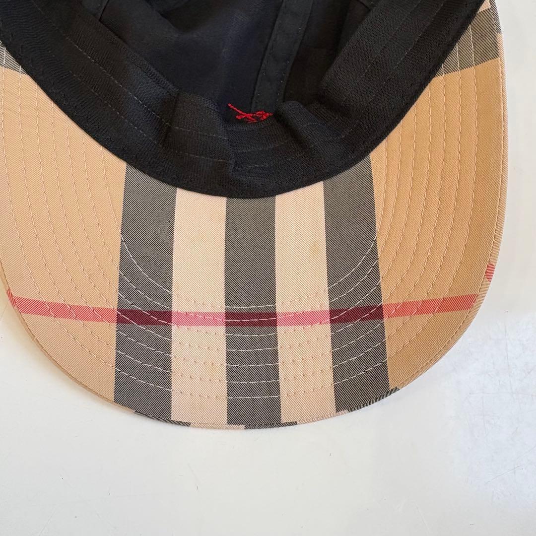 BURBERRY バーバリー ゴルフ キャップ ノバチェック ロゴ有 男女可 M