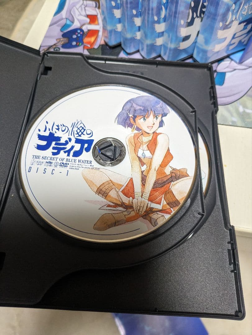 ふしぎの海のナディア　DVD BOX フィギュア、ブックレットなど特典付き